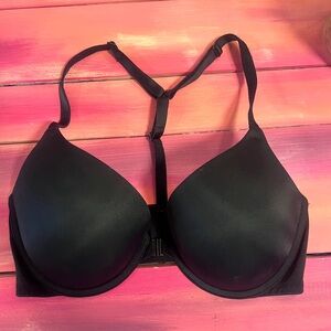 Black Razorback push up bra
